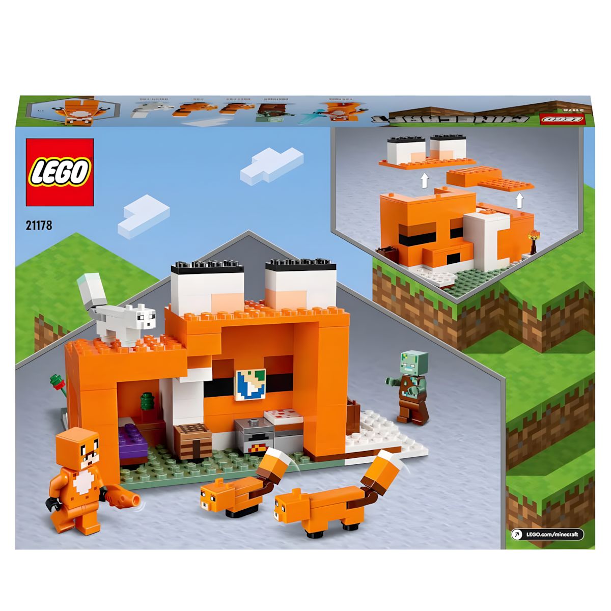 LEGO Minecraft 21178 - Die Fox-Lodge