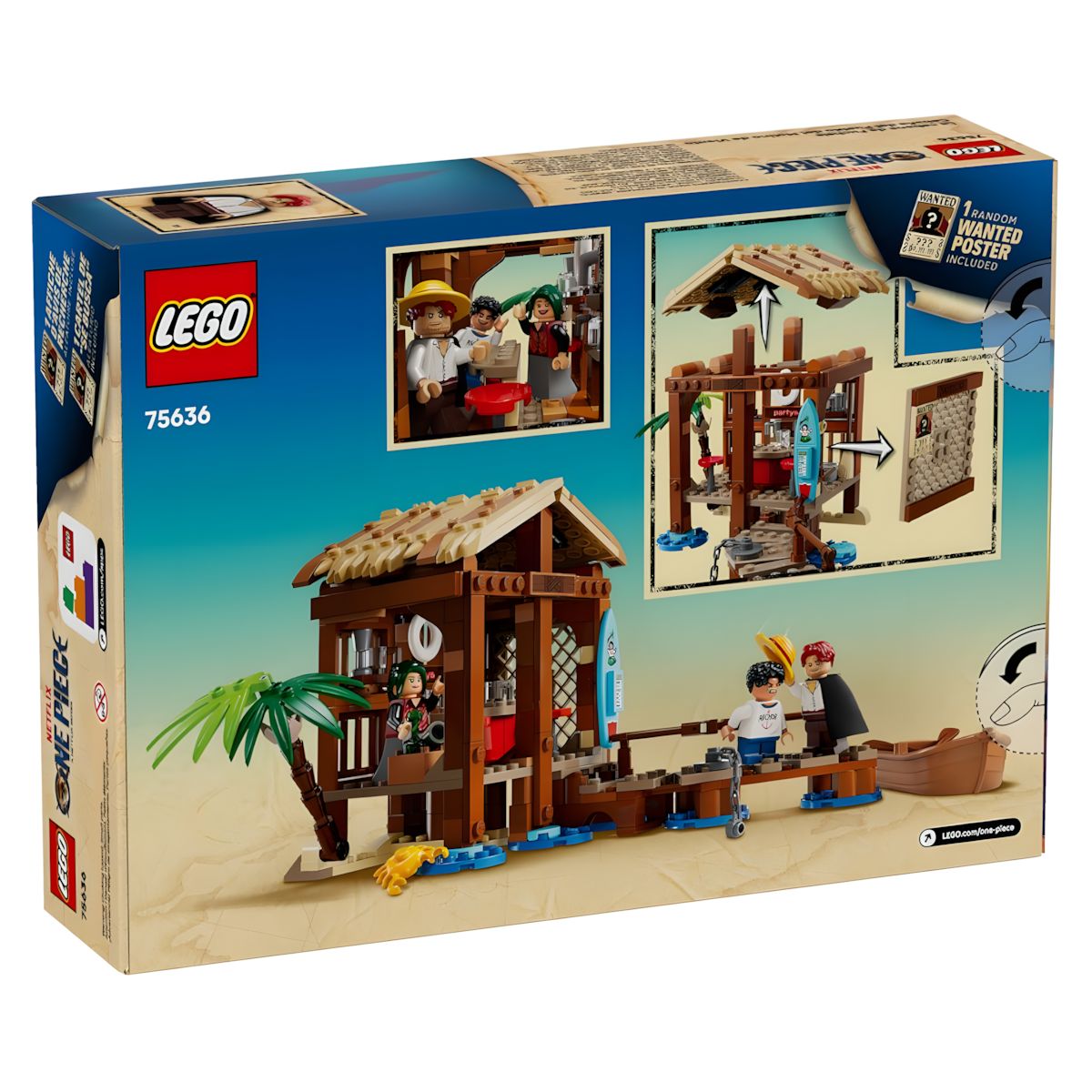 LEGO ONE PIECE 75636 - Hütte im Windmühlendorf
