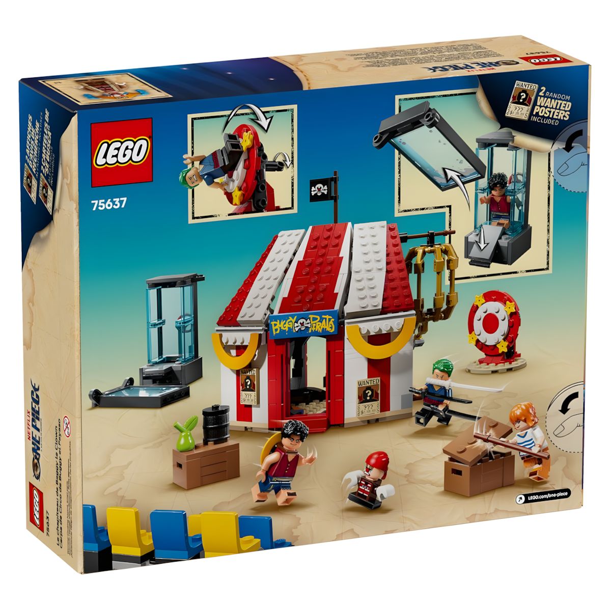 LEGO ONE PIECE 75637 - Zirkuszelt von Buggy dem Clown