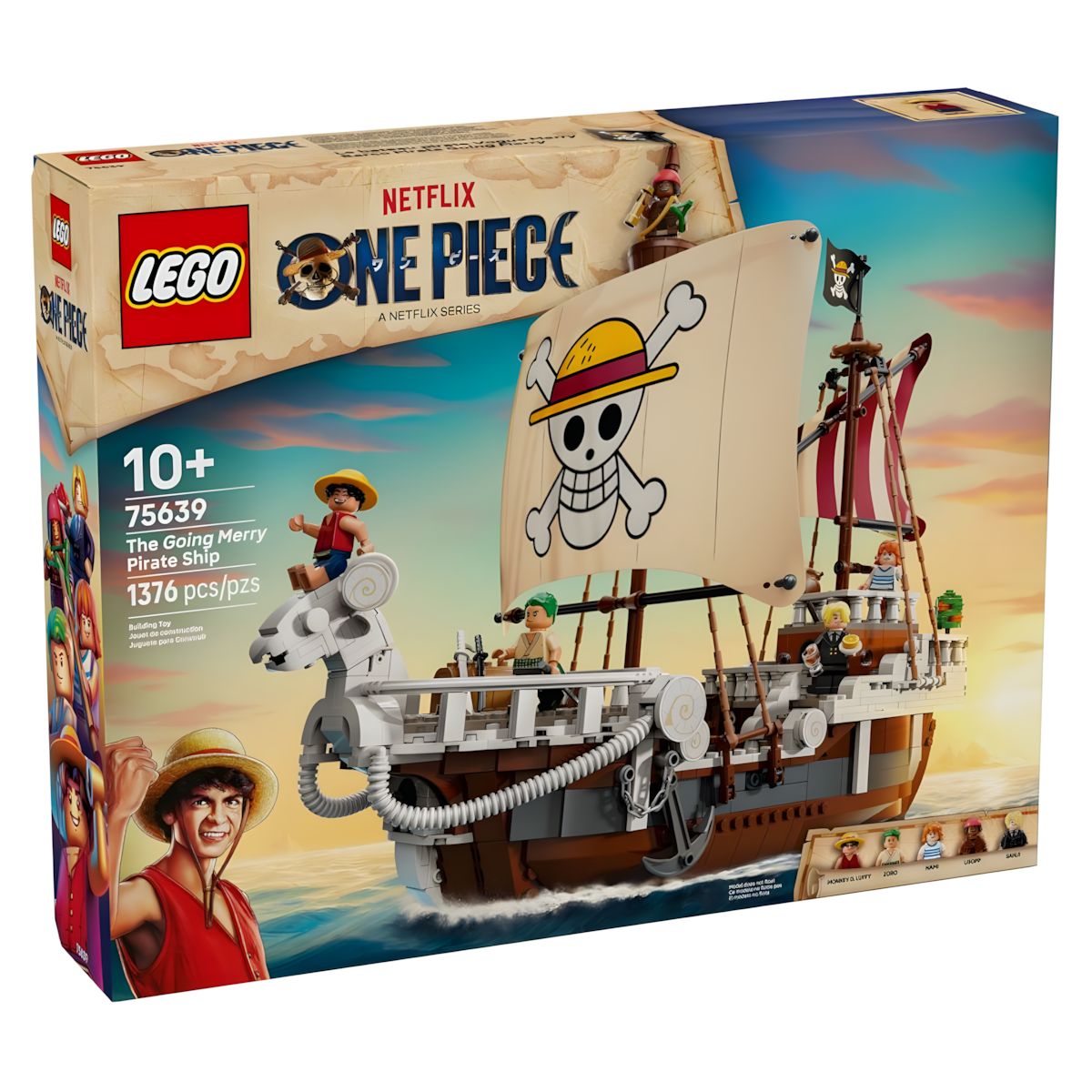 LEGO ONE PIECE 75639 - Das Piratenschiff Flying Lamb
