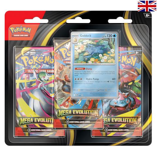 Mega Evolution (ME01) - 3-Pack Blister