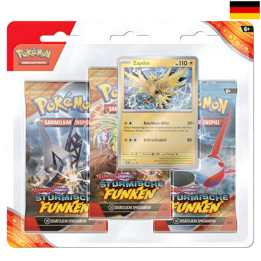 Stürmische Funken Blister