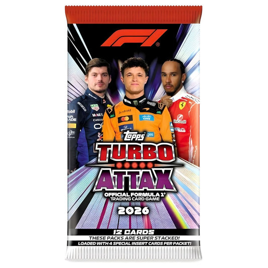 Topps Formel 1 Turbo Attax 2026 Sammelkarten Booster
