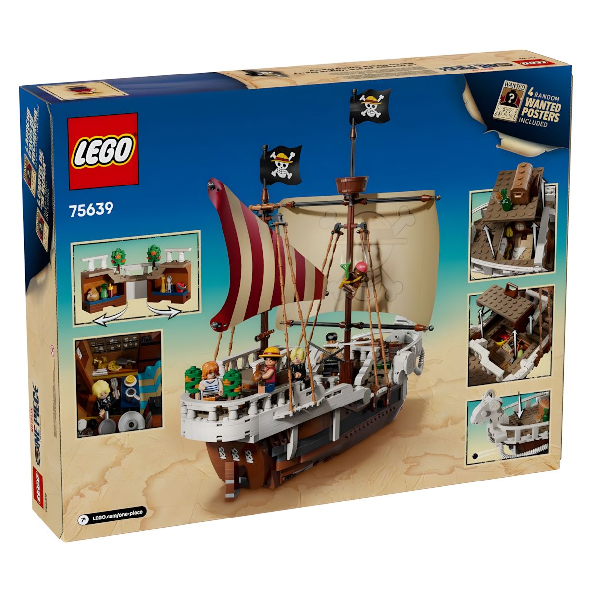 LEGO ONE PIECE 75639 - Das Piratenschiff Flying Lamb