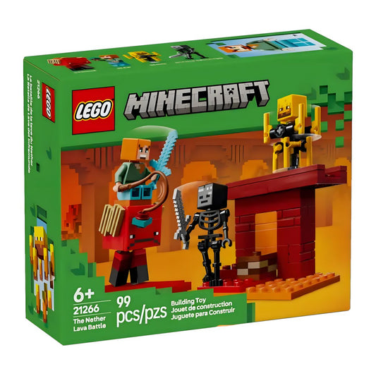 LEGO Minecraft 21266 - Das Lava-Duell im Nether