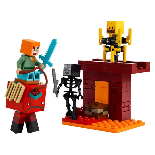 LEGO Minecraft 21266 - Das Lava-Duell im Nether