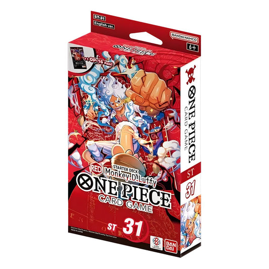 One Piece Red Monkey.D.Luffy ST31