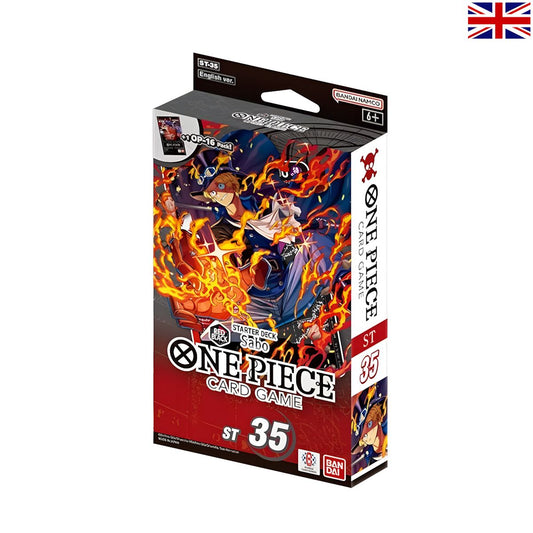 One Piece Red/Black Sabo ST35