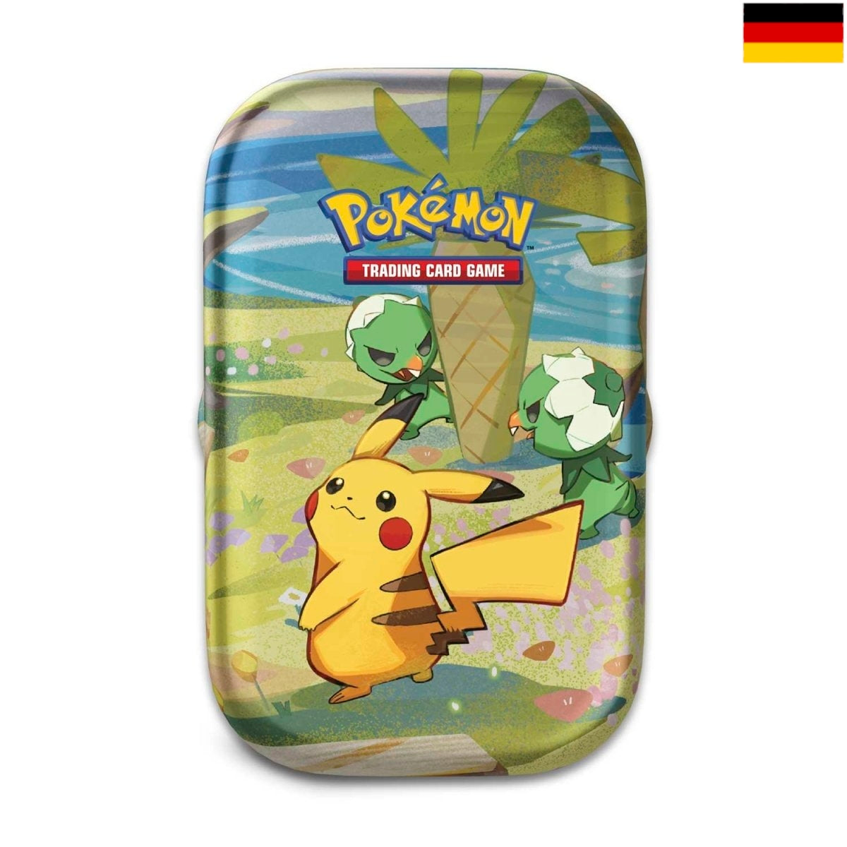 Paldea und Freunde Mini Tin - Pikachu & Chilingel