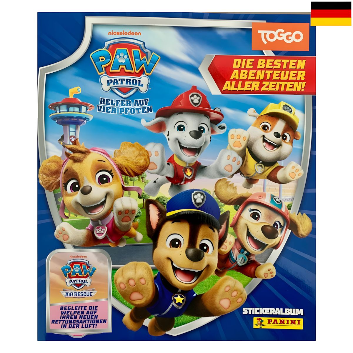 Paw Patrol 11 Sticker Collection Album - Deutsch