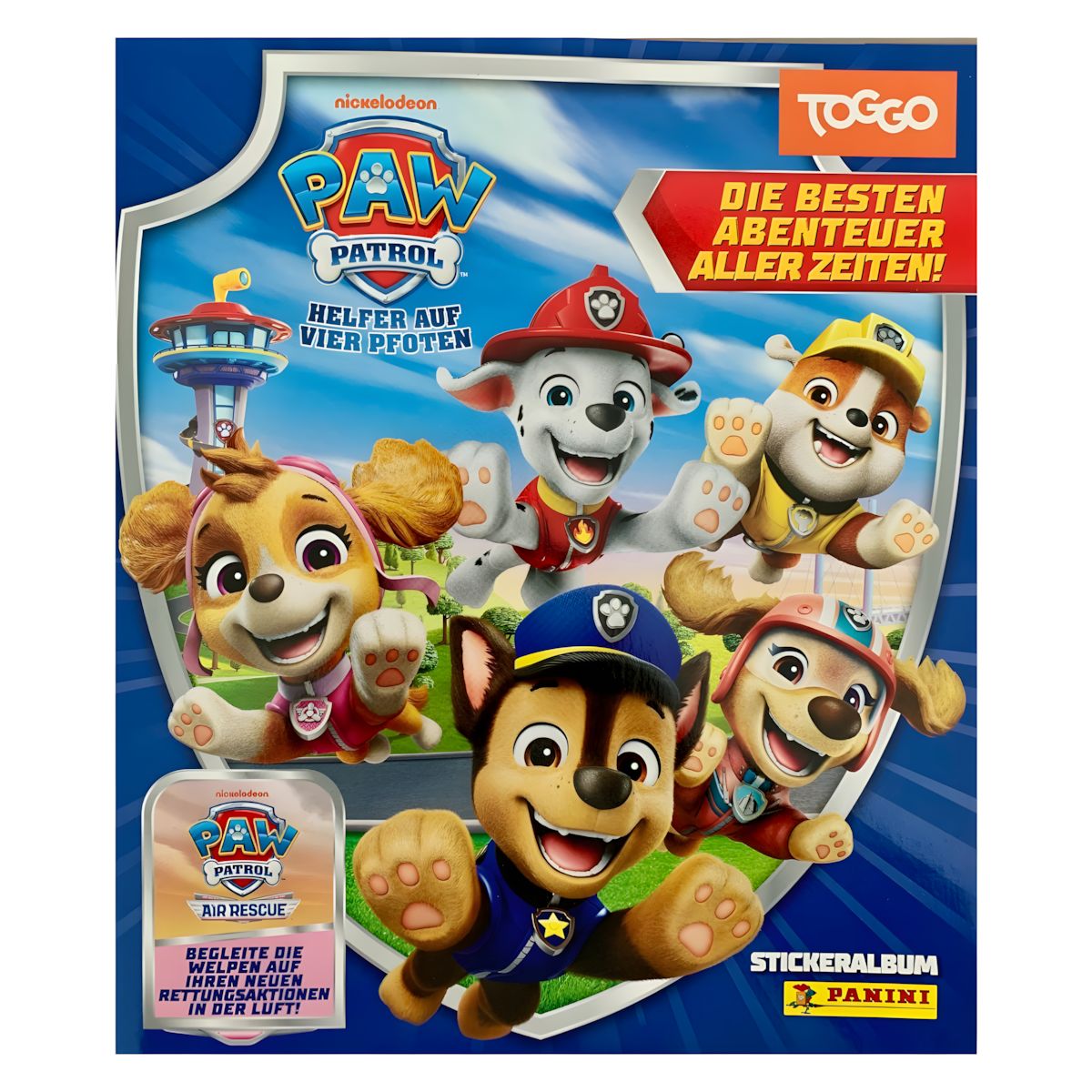 Paw Patrol 11 Sticker Collection Album - Deutsch
