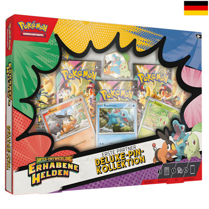 Pokémon Deluxe Pin Collection Mega Evolution - Exalted Heroes