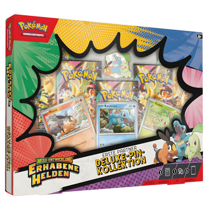 Pokémon Deluxe Pin Collection Mega Evolution - Exalted Heroes