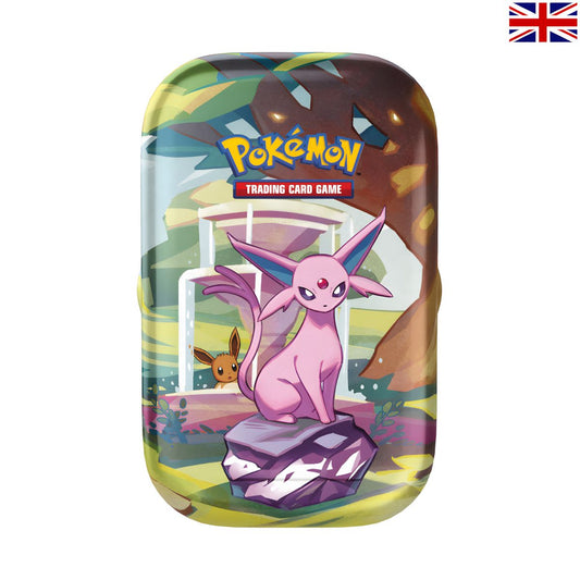 Prismatic Evolutions Mini Tin