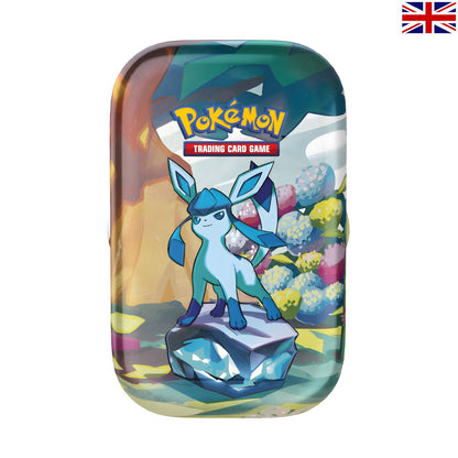 Prismatic Evolutions Mini Tin