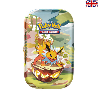 Prismatic Evolutions Mini Tin