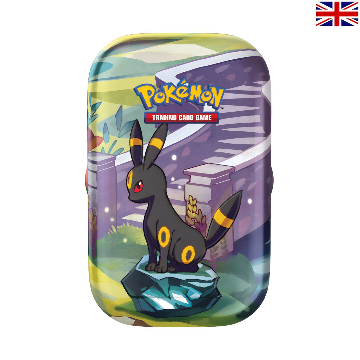 Prismatic Evolutions Mini Tin