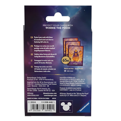 Disney Lorcana: Set 6 - Azurite Sea Kartenhüllen (65) - Winnie Pooh