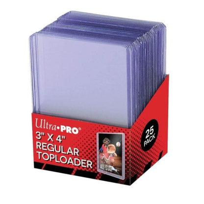 Ultra Pro Toploader 3X4 CLEAR REGULAR C40 - 25 Stück