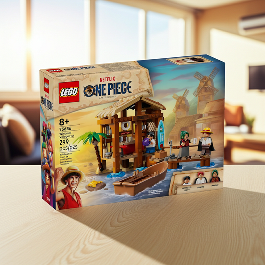 LEGO ONE PIECE 75636 - Hütte im Windmühlendorf